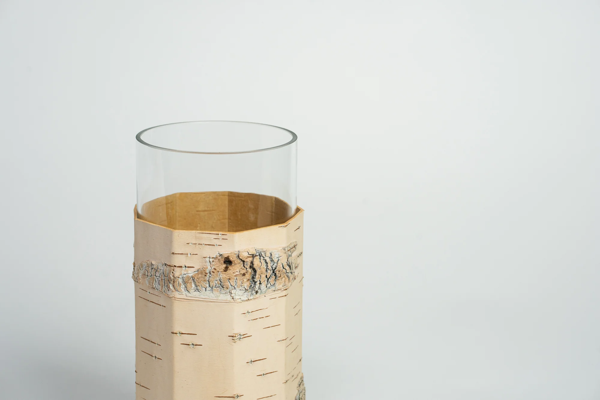 Tara Pikk Birch Bark Vases - Image 11