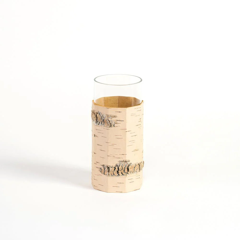 Tara Pikk Birch Bark Vases - Image 3