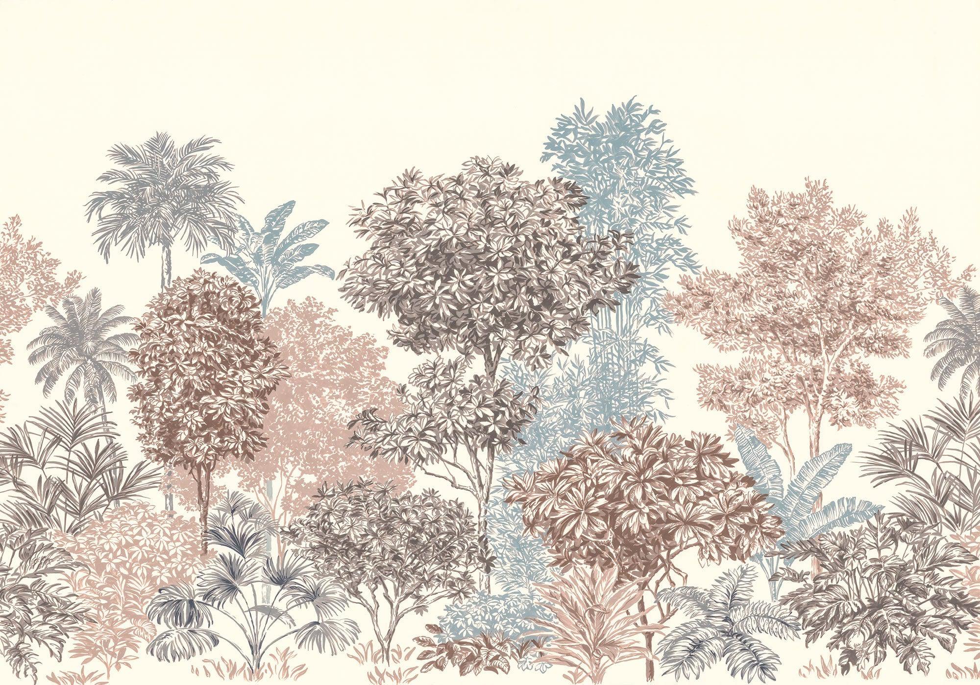 Trees in Harmony Mural Wallpaper - Image 2