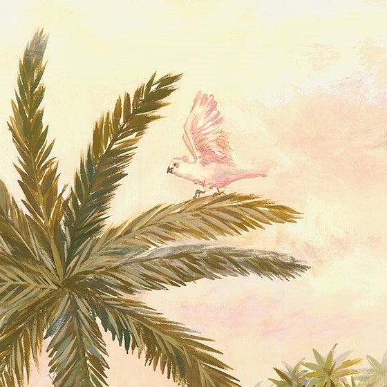 Tropical Vintage Garden Mural Wallpaper - Image 3