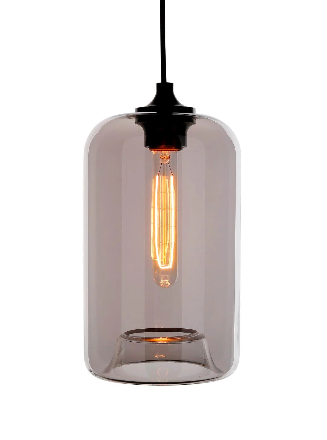 Tube Mouth-blown Glass Pendant Light - Image 4
