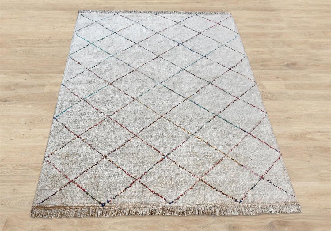Turia Recycled Fabrics & Cotton Rug - Image 6