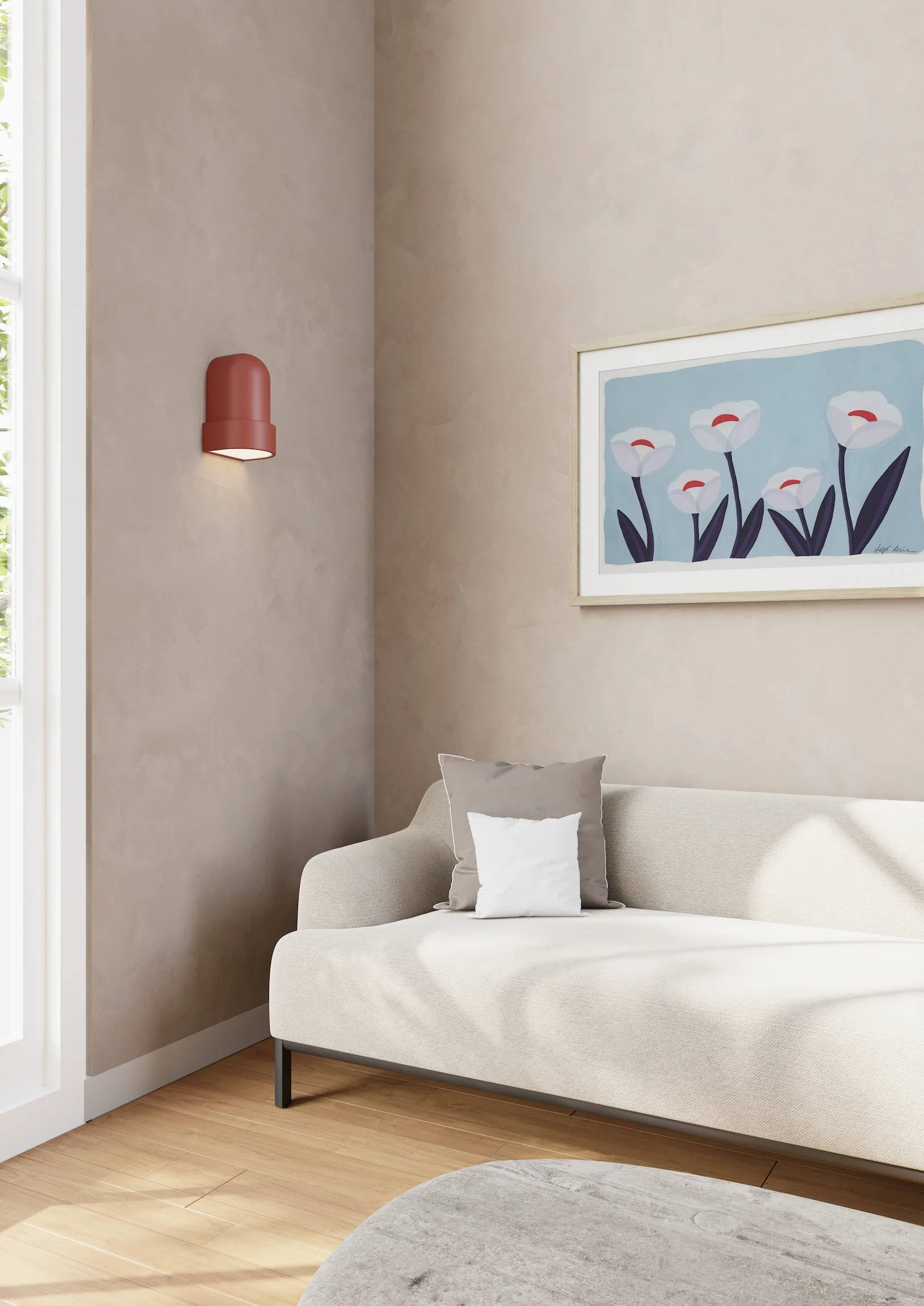 Ubi Ceramic Wall Light - Image 6