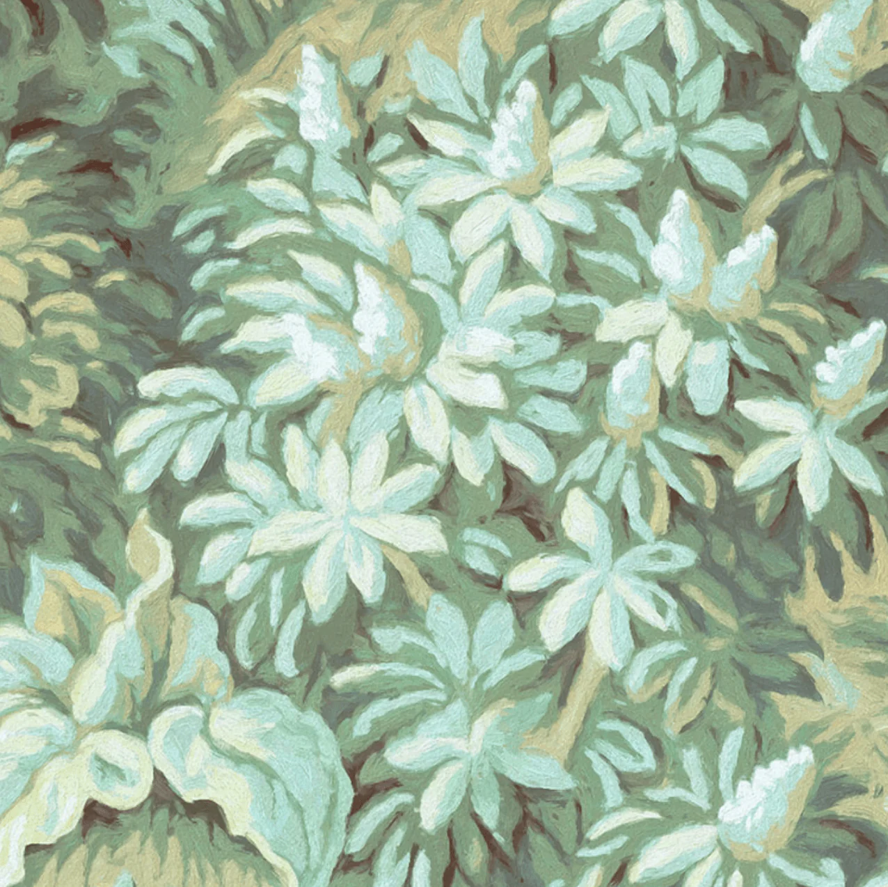 Vertical Garden Circle Wall Art (Self-Adhesive) - Image 8