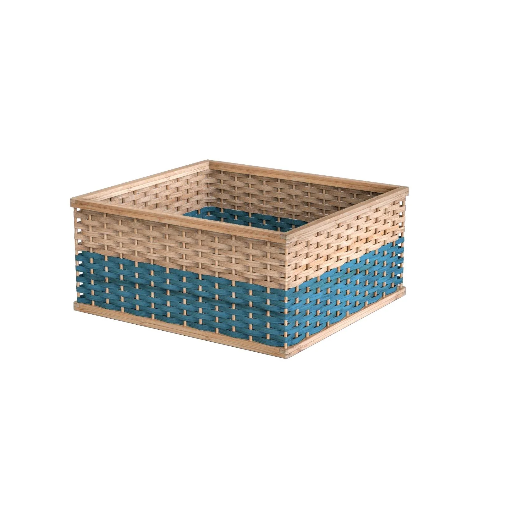 Square Bamboo Stackable Baskets