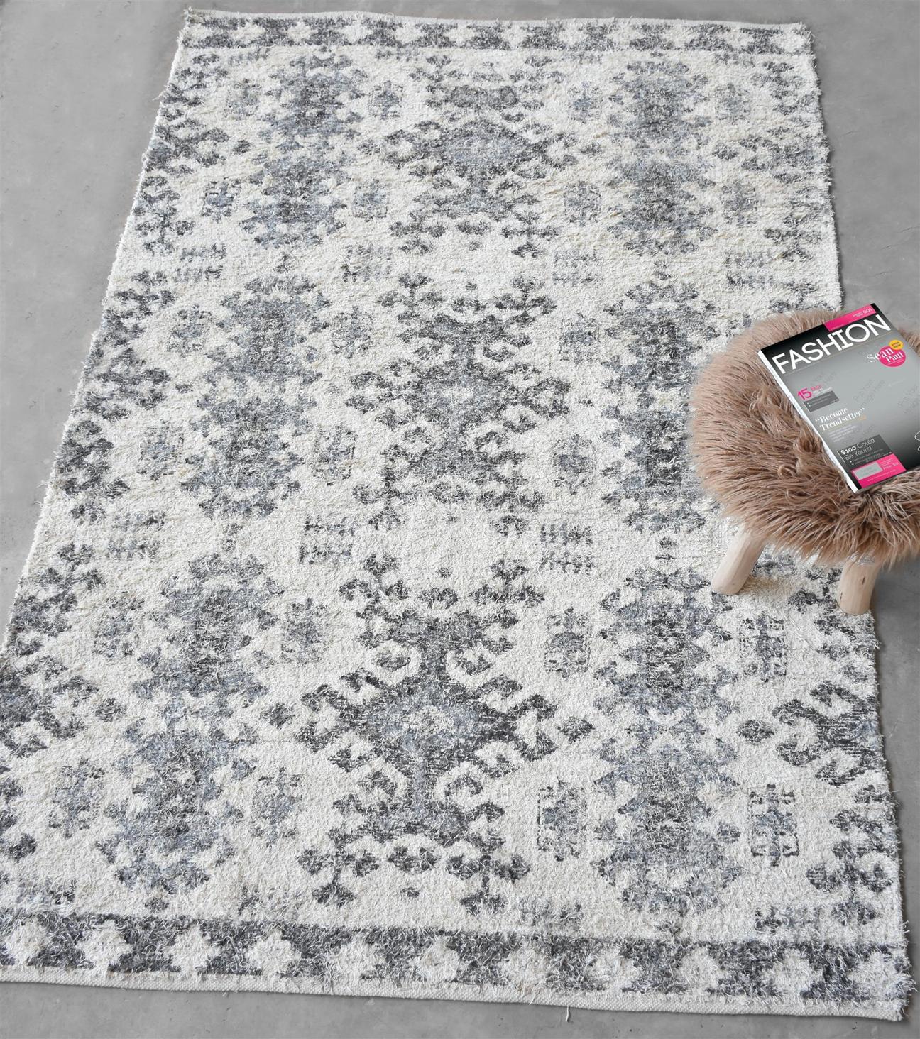 Wabana Recycled Cotton Rug - Image 5
