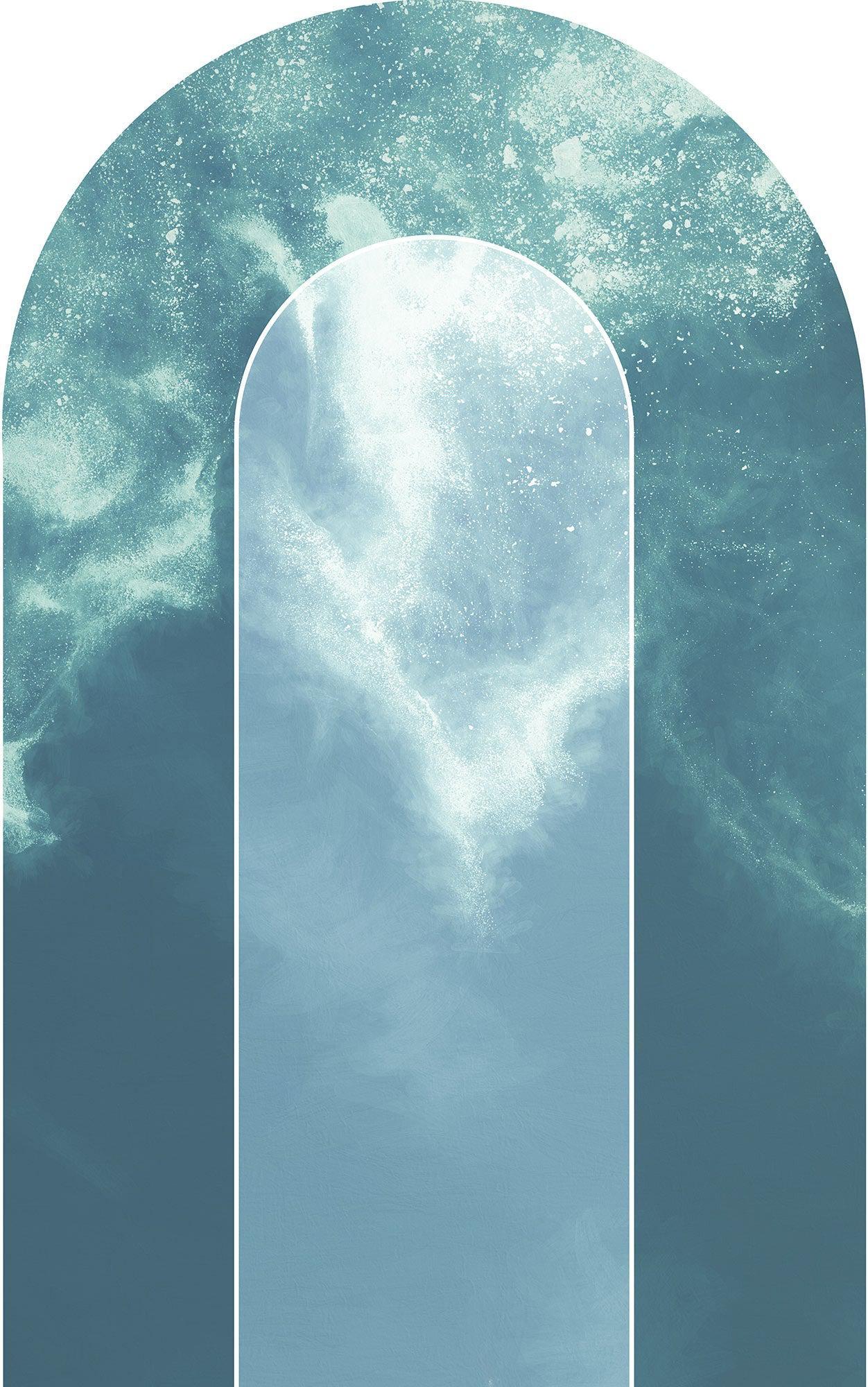 Waves in Maldives Mural Wallpaper - Image 2