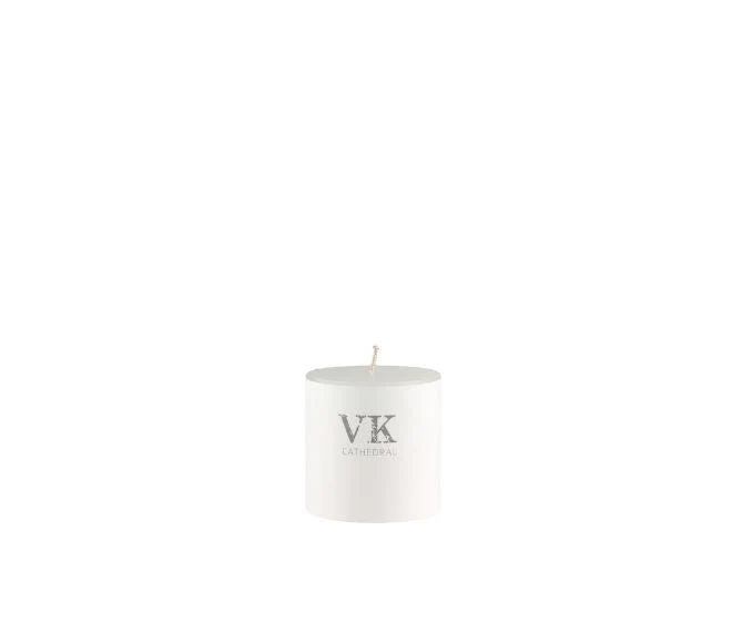 White Cathedral Pillar Candles (Set of 6)