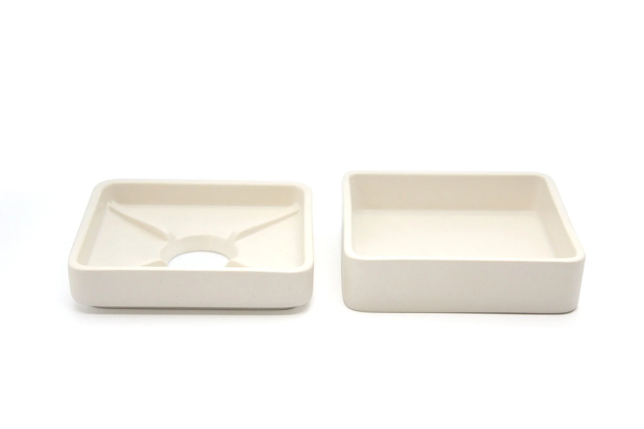 White Concrete Soap Stand w/ Vegan Soap - Image 5