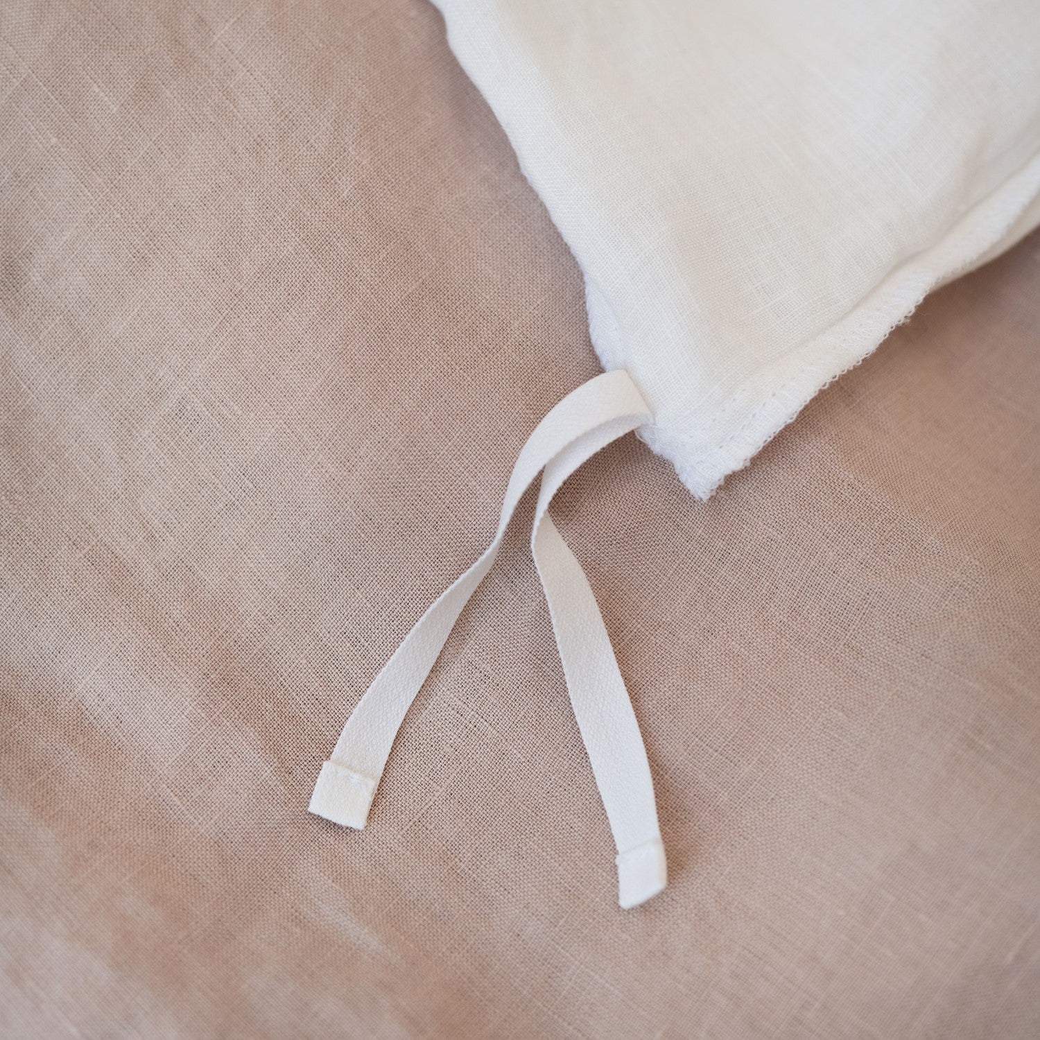 White Linen Duvet Cover - Image 6