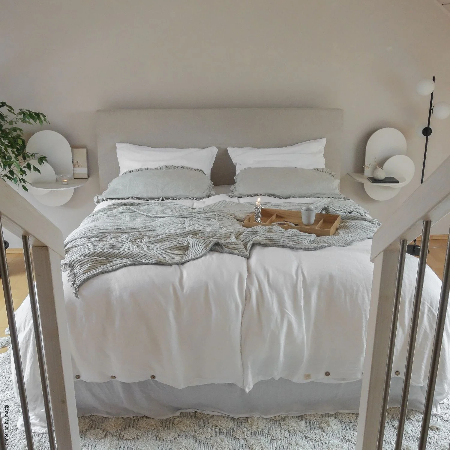 White Linen Duvet Cover - Image 7