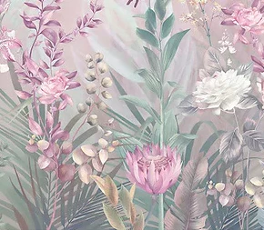 Jolie Fleur Mural Wallpaper - Image 3