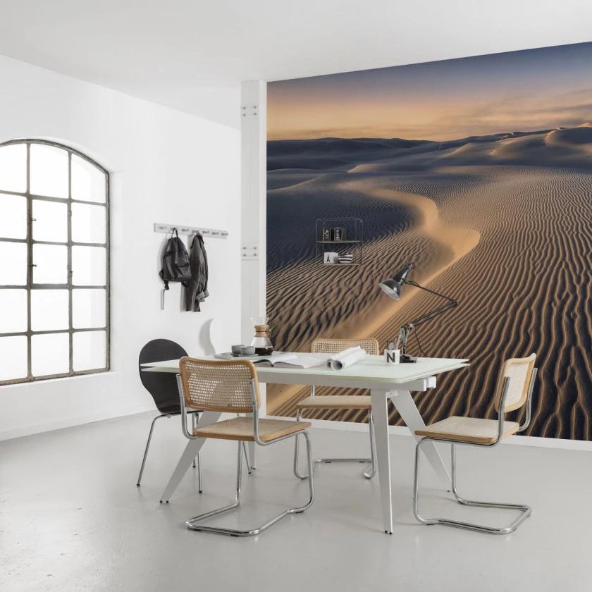 Glowing Lines Mural Wallpaper - Image 3
