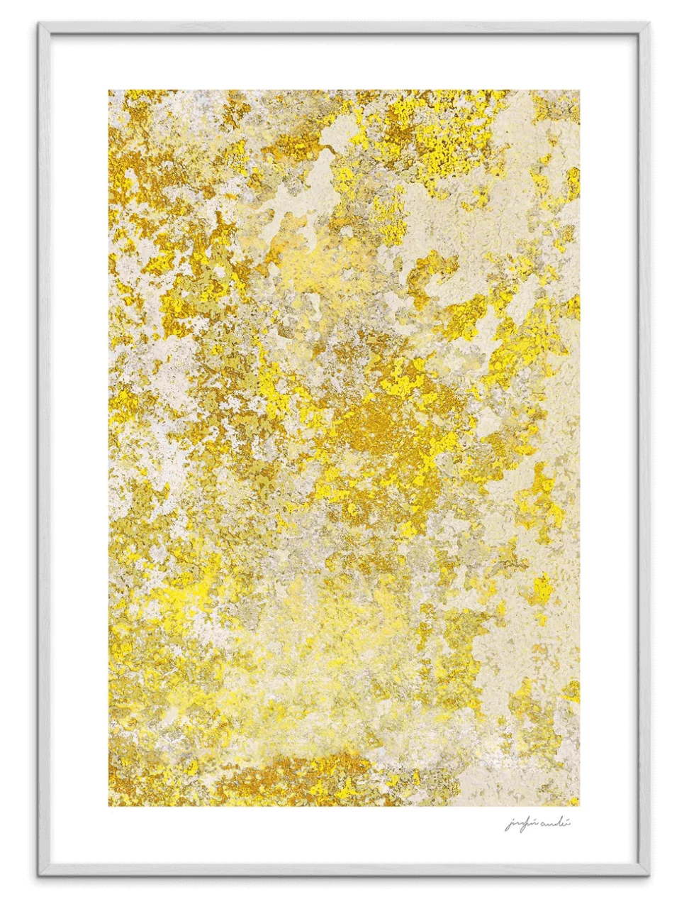 Yellow Stone Structure Original Artist Poster - Image 6