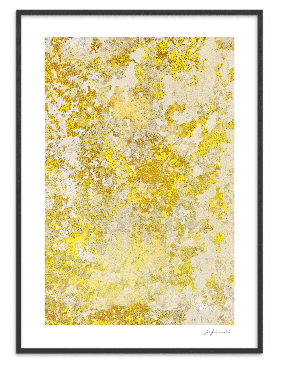 Yellow Stone Structure Original Artist Poster - Image 7