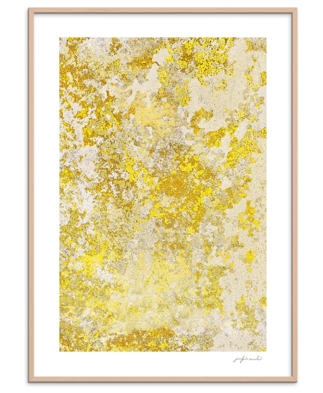 Yellow Stone Structure Original Artist Poster - Image 8